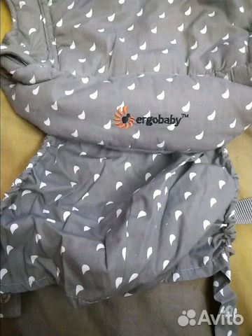 Эргорюкзак ergobaby 360 серый с 