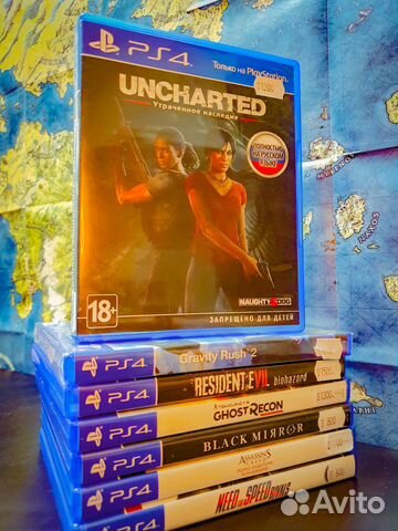 Uncharted Утраченное Наследие PlayStation 4 Б/У Uncharted Утраченное Наследие PlayStation 4 Б/У