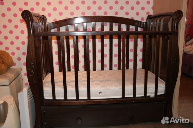 Кровать и пеленальный стол Можга Кровать и пеленальный стол Можга