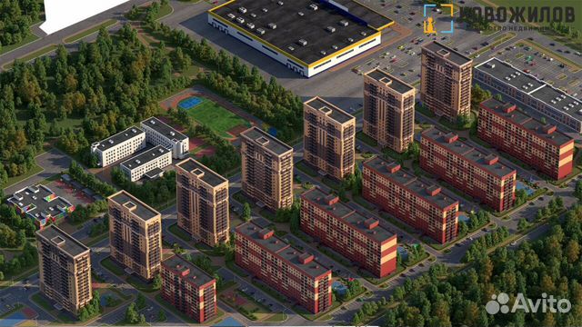 1-к квартира, 32.7 м², 7/18 эт.