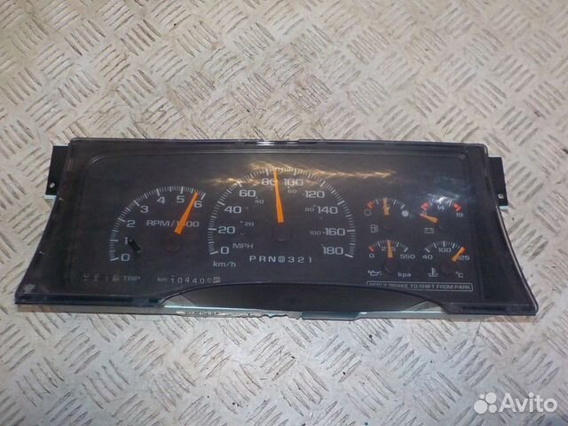 Панель приборов Chevrolet Tahoe I