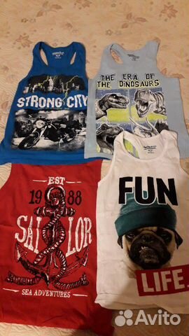 Майки-футболки д/мальчика (8-11 лет) Майки-футболки д/мальчика (8-11 лет)