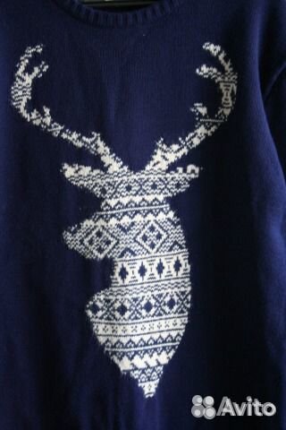 Джемпер с оленем River Island