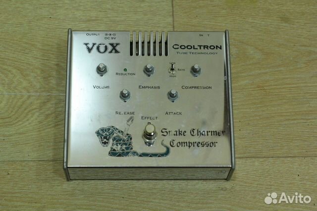 Гитарная педаль эффектов VOX compressor