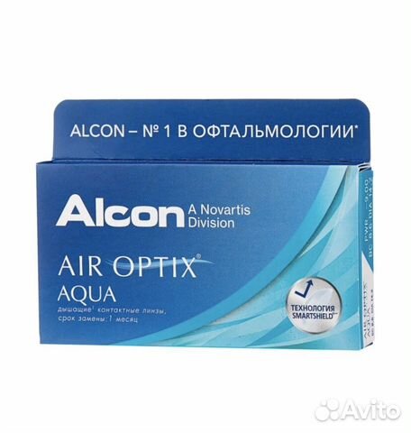 Контактные линзы Air Optix(Alcon) AquaR 8,6 D -4,5 Контактные линзы Air Optix(Alcon) AquaR 8,6 D -4,5