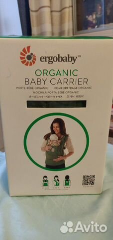 Эргорюкзак ergobaby organic