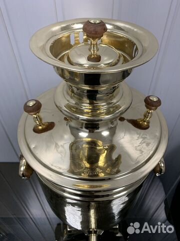 Самовар угольный на дровах 5-6 л Медали