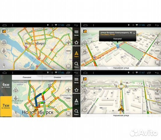 Штатная магнитола для Toyota FJ Cruiser Android 7 Штатная магнитола для Toyota FJ Cruiser Android 7