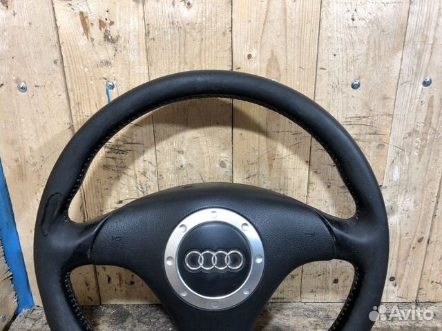 Руль кожаный Audi TT 8N, A3, A4, A6 S-line 120276 Руль кожаный Audi TT 8N, A3, A4, A6 S-line 120276