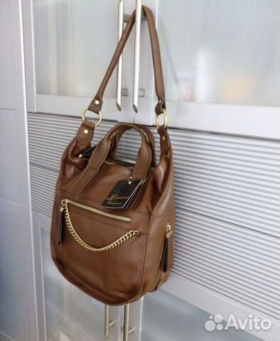 Makowsky коричневая кожаная сумка