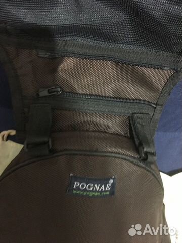 Хипсит Pognae на лямке, коричневый