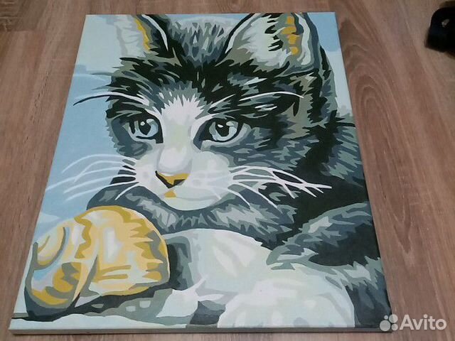 Картина (кот с улиткой) Картина (кот с улиткой)