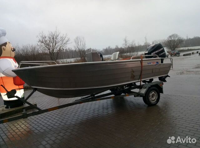 Quintrex 480+прицеп