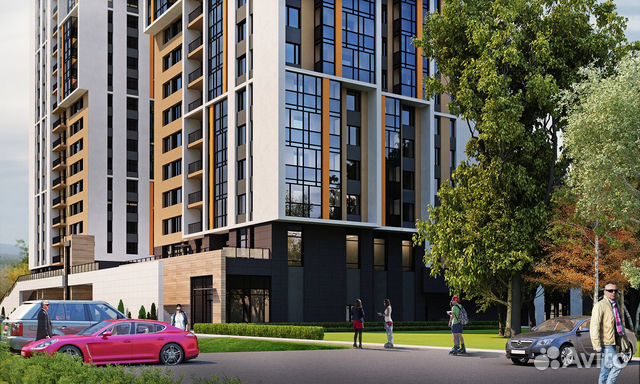 1-к квартира, 33.8 м², 27/30 эт. 1-к квартира, 33.8 м², 27/30 эт.