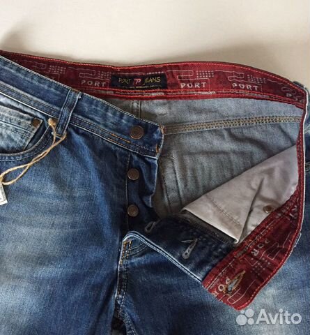 Джинсы новые port jeans (р.33/30) Австралия