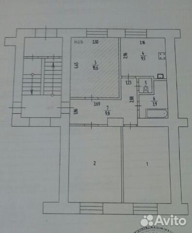 Комната 16 м² в 3-к, 1/5 эт. Комната 16 м² в 3-к, 1/5 эт.
