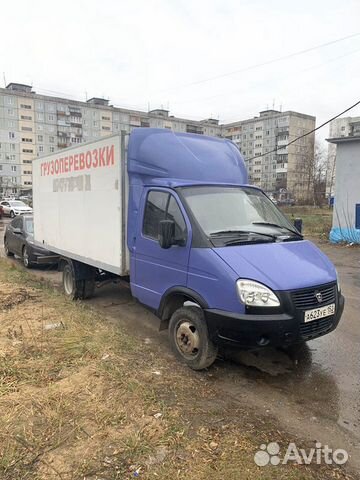 Грузоперевозки Газель 4м контейнер, переезды