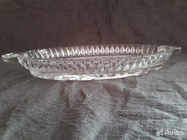 Хрустальное блюдо, СССР Хрустальное блюдо, СССР
