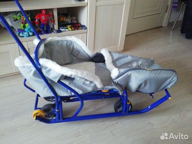 Коляска санки Ника кидс