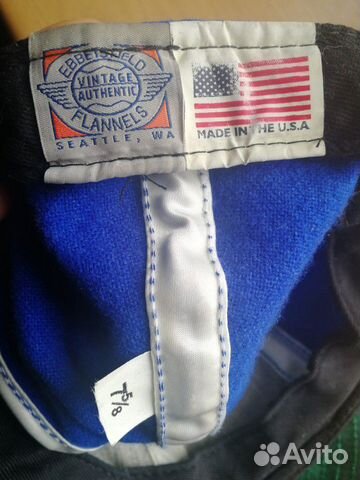 Бейсболка кепка синяя Ebbets field Flannels, L Бейсболка кепка синяя Ebbets field Flannels, L