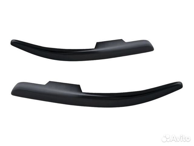 Накладки реснички на передние фары Audi A6 Накладки реснички на передние фары Audi A6