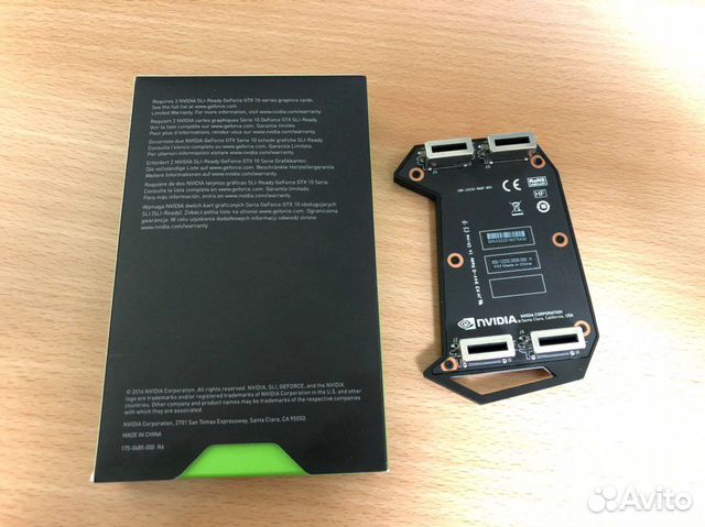 Nvidia GeForce GTX SLI HB Bridge, 4-Slot
