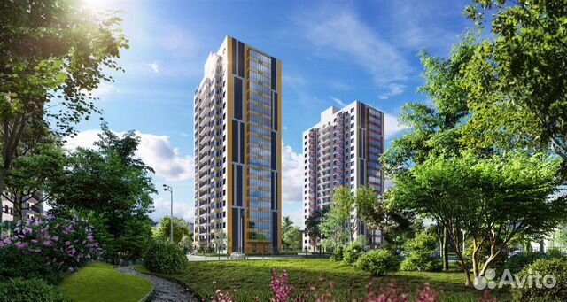 1-к квартира, 31.3 м², 4/19 эт. 1-к квартира, 31.3 м², 4/19 эт.