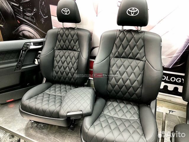Cиденья кожаные Toyota Land Cruiser Prado 2019г.в
