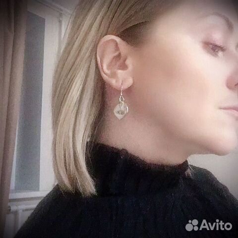 Серьги золотое сердце Серьги золотое сердце