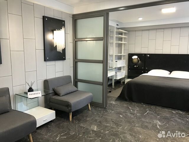 

Квартира-студия в апарт-отеле, 34 м², 1 кровать
