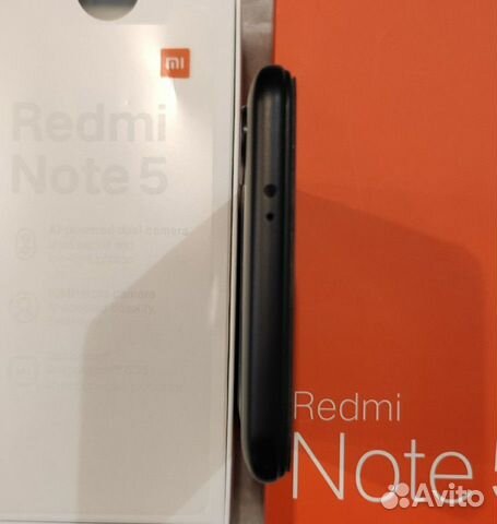 Смартфон Xiaomi Redmi Note 5 Black 4/64
