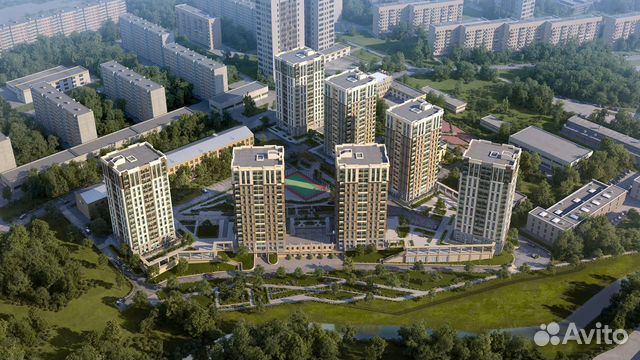 1-к квартира, 48.2 м², 6/17 эт.