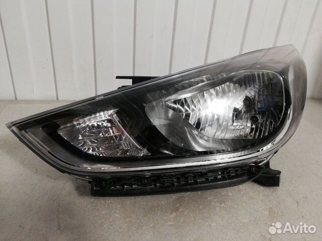 Фара галоген передняя левая Hyundai Solaris 2 Фара галоген передняя левая Hyundai Solaris 2