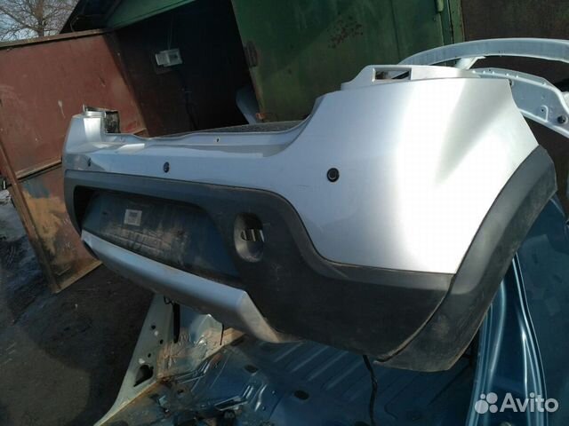 Рено Сандеро Степвей задний бампер в сборе идеал