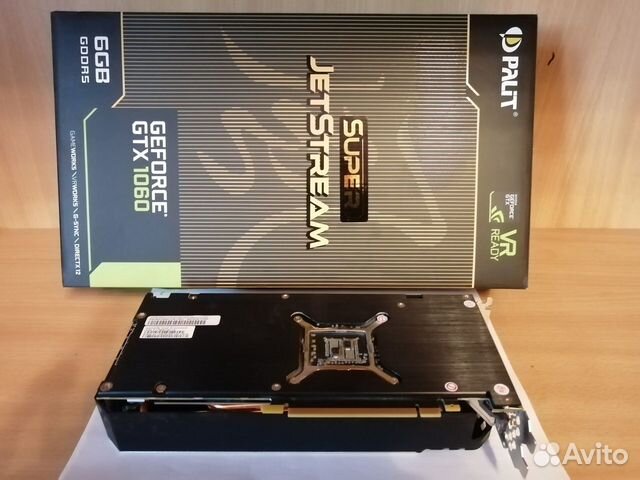 Видеокарта игровая GeForce GTX 1060 6G Jetstream