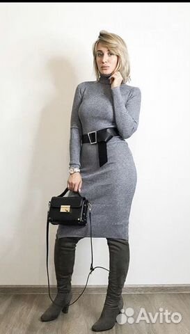 Трикотажное платье,платье лапша