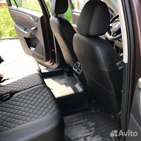 Чехлы Ромб на Skoda Kodiaq Чехлы Ромб на Skoda Kodiaq
