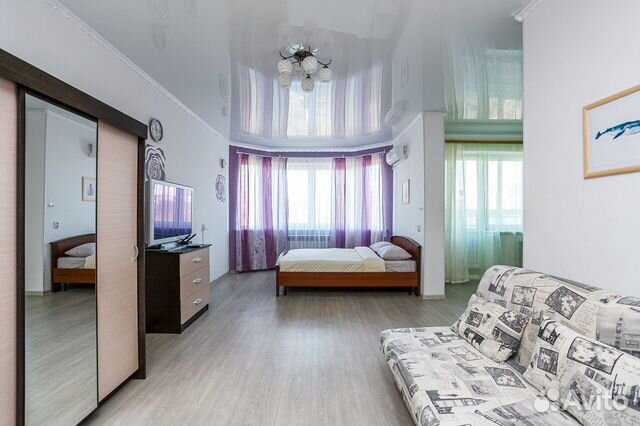 

1-к. квартира, 45 м², 2 кровати