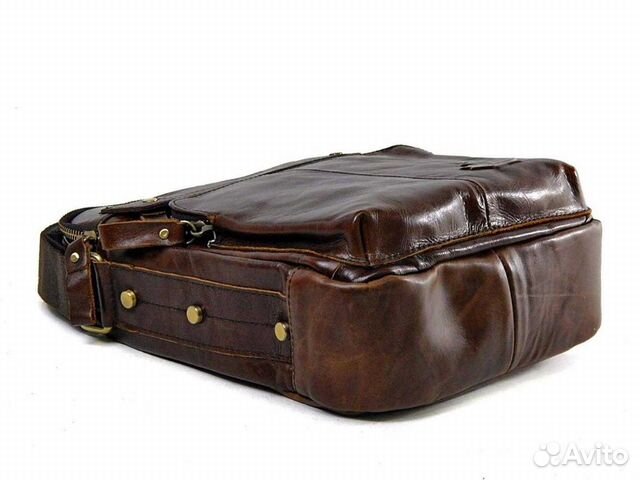 Сумка мужская через плечо ZZ Brown