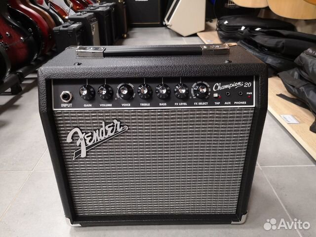 Новый комбоусилитель fender champion 20