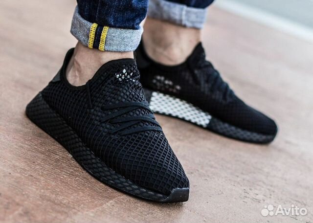 Adidas Deerupt черные Adidas Deerupt черные