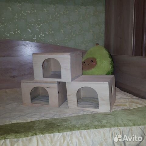 Домики для крупных грызунов купить на Зозу.ру - фотография № 2