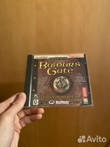 Baldurs Gate Новый запечатанный jewel пк PC DVD