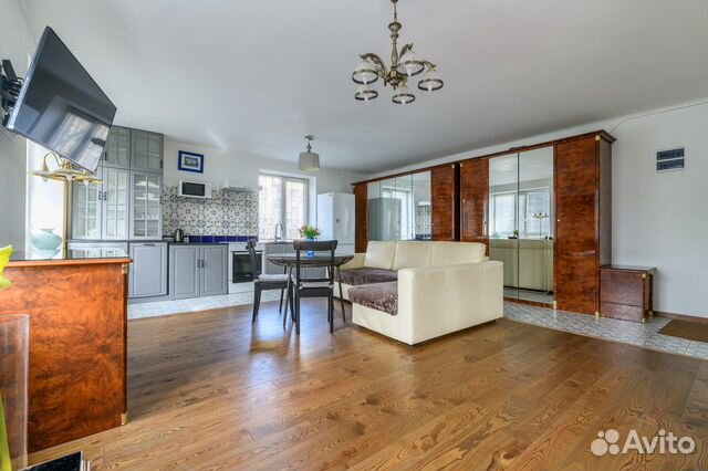 

Квартира-студия, 45 м², 2 кровати
