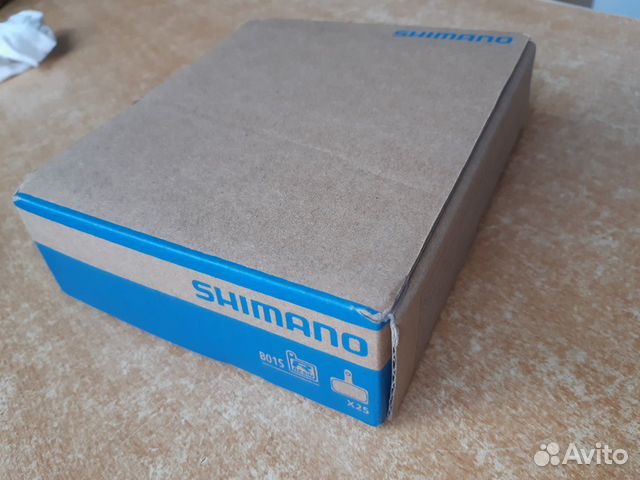 Новые колодки Shimano B01S