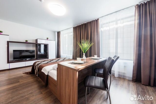

Квартира-студия, 40 м², 1 кровать