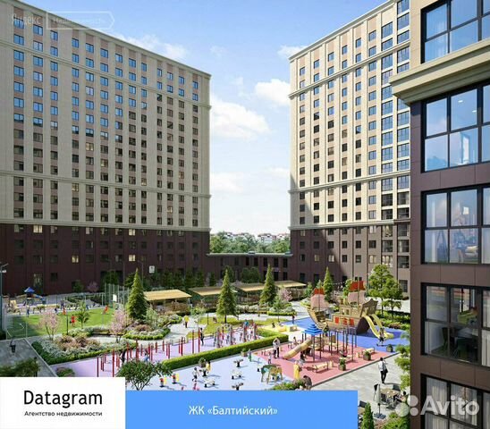 2-к квартира, 61.5 м², 4/17 эт. 2-к квартира, 61.5 м², 4/17 эт.