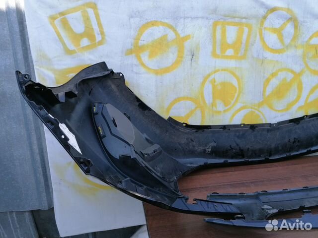 Бампер передний opel astra J OPC