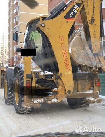 Аренда экскаватора-погрузчика JSB, Caterpillar