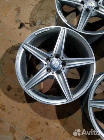Диски бу оригинал R18 C на Mercedes